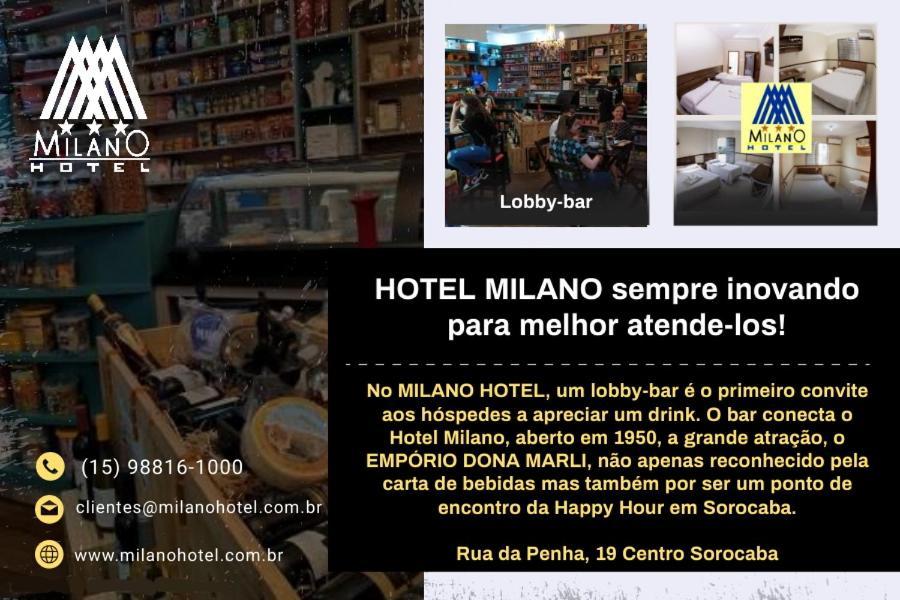 Hotel Milano Sorocaba Kültér fotó